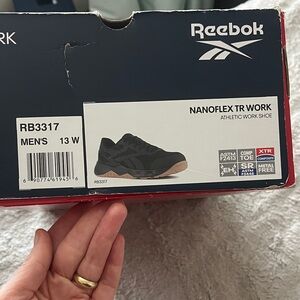 Reebok Black Nanoflex TR Work Shoes